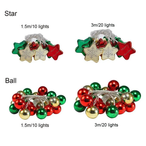 Enchanting Christmas Tree LED Fairy String Lights