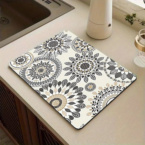 Absorbent Mat for Kitchen Countertop - EveryWares