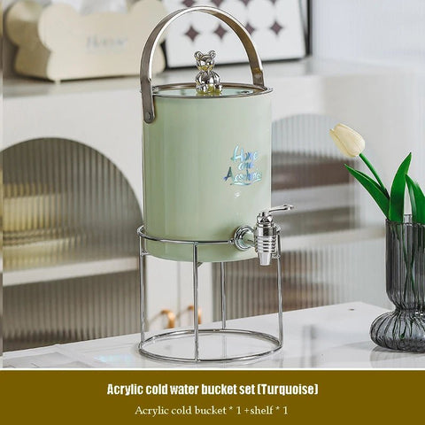 Acrylic Cold Drinks Bottle With Faucet Drinks Dispenser - EveryWares