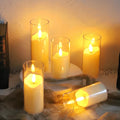 Acrylic Simulation Candle Electronic LED Flameless Light - EveryWares