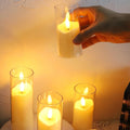 Acrylic Simulation Candle Electronic LED Flameless Light - EveryWares