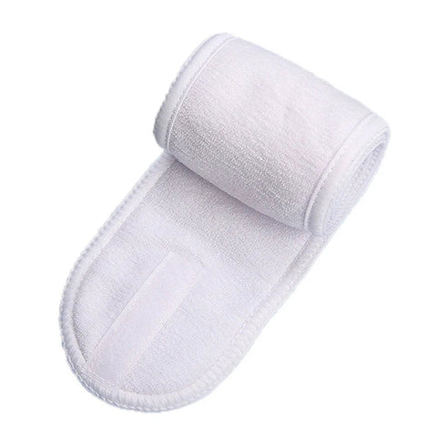 Adjustable SPA Facial Headband Makeup Soft Toweling - EveryWares