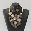 African Fashion Necklaces Earrings Jewelry Set - EveryWares