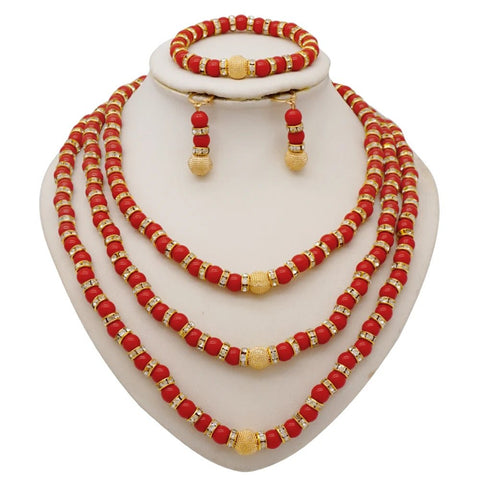 African Jewelry Sets With Beads - EveryWares