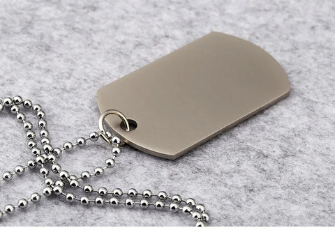 American flag Pendant Necklaces Army Military card Charm - EveryWares