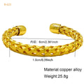 Arabic/Nigerian Gold Color Bracelets - EveryWares