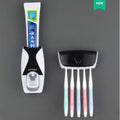 Automatic Dispenser Toothpaste and Toothbrush Wall Holder - EveryWares