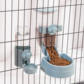 Automatic Pet Bowls Cage Hanging Feeder Pet Water Bottle Food Container Dispenser Bowl For Puppy Cats Rabbit Pet Feeding Product - EveryWares