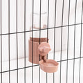 Automatic Pet Bowls Cage Hanging Feeder Pet Water Bottle Food Container Dispenser Bowl For Puppy Cats Rabbit Pet Feeding Product - EveryWares