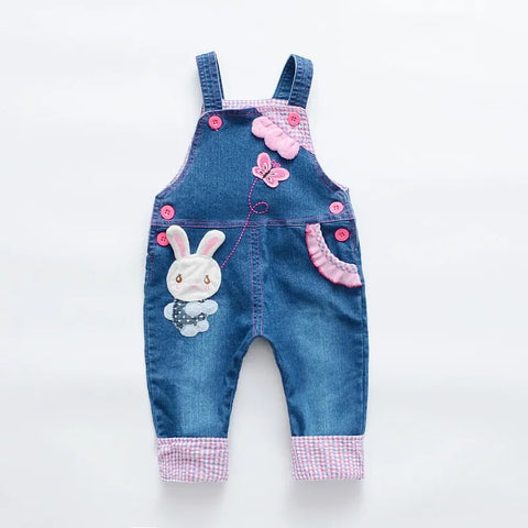 Autumn Cartoon Children Overall Baby Belt Pants Baby Boy Girl Pant Kids Overalls Infant Clothing Baby Clothes - EveryWares