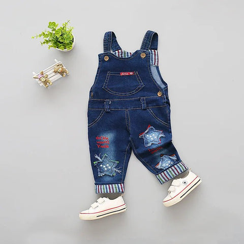 Autumn Cartoon Children Overall Baby Belt Pants Baby Boy Girl Pant Kids Overalls Infant Clothing Baby Clothes - EveryWares