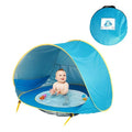 Baby Beach Tent Waterproof Pop Up sun Awning Tent with Pool - EveryWares