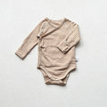 Baby Bodysuit Cotton Newborn Clothes Long Sleeve Bodysuit Option Pants - EveryWares