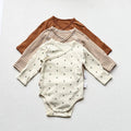 Baby Bodysuit Cotton Newborn Clothes Long Sleeve Bodysuit Option Pants - EveryWares