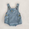 Baby Clothes Summer Suspenders Denim Rompers Cotton Infant Jumpsuits Sleeveless Jeans - EveryWares