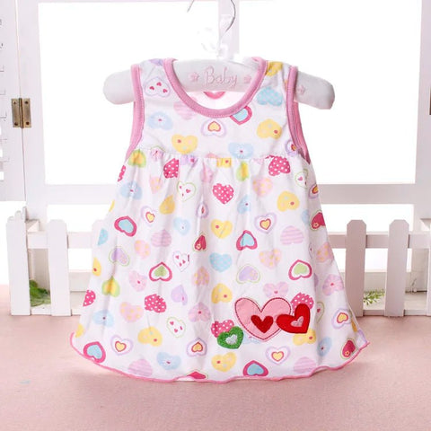 Baby Dress 3 - 24 Months Embroidered Cotton in Various Models - EveryWares