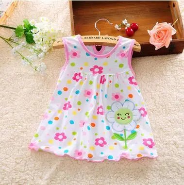 Baby Dress 3 - 24 Months Embroidered Cotton in Various Models - EveryWares