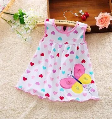 Baby Dress 3 - 24 Months Embroidered Cotton in Various Models - EveryWares