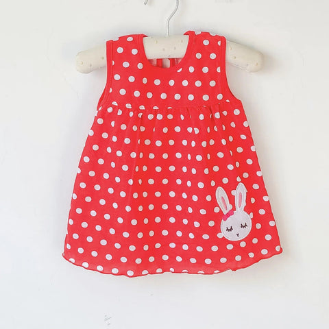 Baby Dress Embroidered Summer Cotton Dress 3 - 12 Months - EveryWares