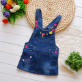 Baby Girl Dress Clothes Jeans Skirts Children Kids Girls Denim Clothing Skirt Toddler Infant Jumper Skirt - EveryWares