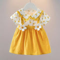 Baby Girl Dress Doll Collar Princess Costume - EveryWares