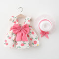 Baby Girl Dress Fruit Print Cotton Fashion Dress Summer New Comfortable Breathable Clothes - EveryWares