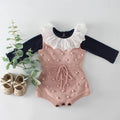 Baby Knitted Clothes Autumn Knit Baby Rompers Girl Pompom Baby Girl Romper Boys Jumpsuit Overall Newnborn Infant Baby Clothes - EveryWares