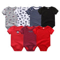 Baby Rompers Clothing 7Pcs/Lot Infant 100%Cotton - EveryWares