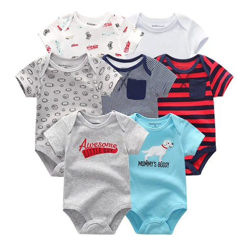 Baby Rompers Clothing 7Pcs/Lot Infant 100%Cotton - EveryWares