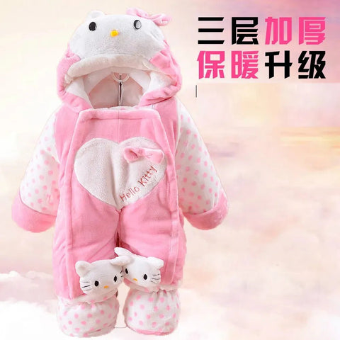 Baby Winter Onesies for Hooded Pajamas - EveryWares