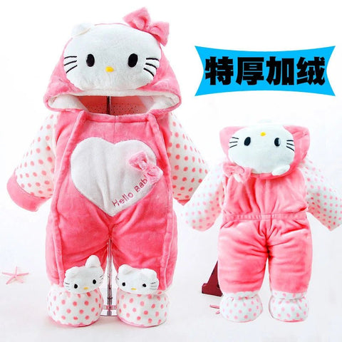 Baby Winter Onesies for Hooded Pajamas - EveryWares