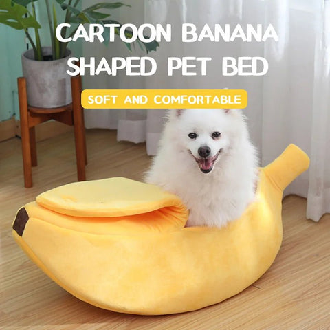 Banana Cat Bed House Funny Cute - EveryWares