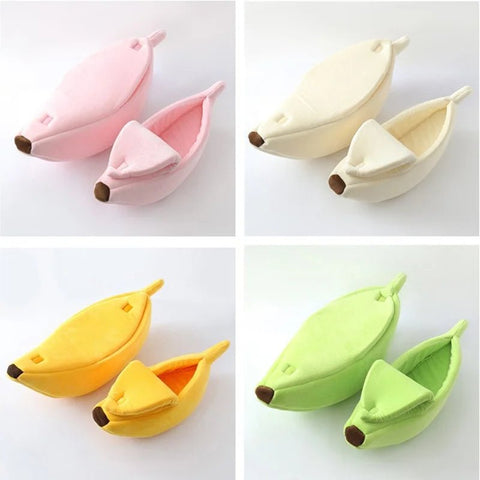 Banana Cat Bed House Funny Cute - EveryWares