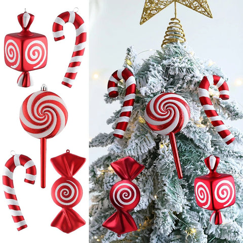 Big Size Candy Shape Christmas Tree Ornaments - EveryWares