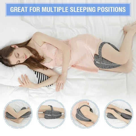 Body Memory Cotton Pillow for Legs Thigh Pain Relief Sleeping Cushion Orthopedic Sciatica Back Hip - EveryWares