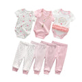 Bodysuits and Pants Outfits Baby Clothing cotton Infant Romper Sets - EveryWares