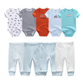 Bodysuits and Pants Outfits Baby Clothing cotton Infant Romper Sets - EveryWares