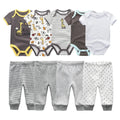 Bodysuits and Pants Outfits Baby Clothing cotton Infant Romper Sets - EveryWares