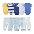 Bodysuits and Pants Outfits Baby Clothing cotton Infant Romper Sets - EveryWares