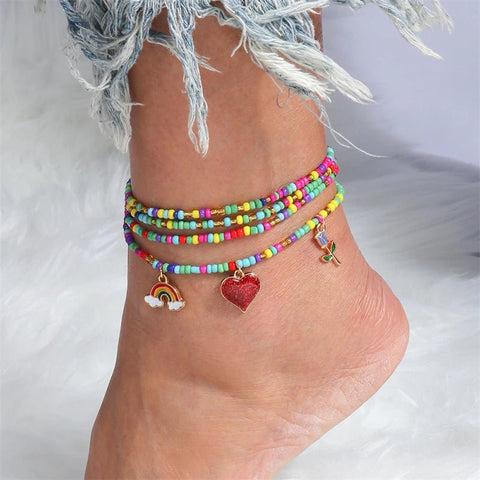 Bohemian Anklets Evil Eye For Women - EveryWares