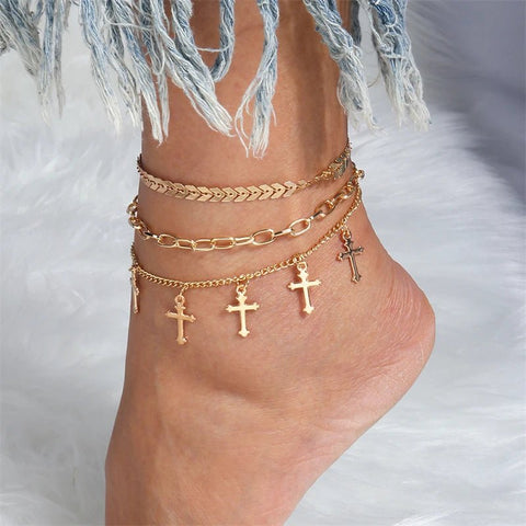 Bohemian Anklets Evil Eye For Women - EveryWares