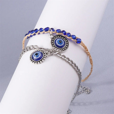 Bohemian Anklets Evil Eye For Women - EveryWares