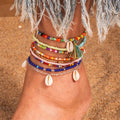 Bohemian Handmade Colorful Beads Anklets - EveryWares