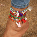 Bohemian Handmade Colorful Beads Anklets - EveryWares