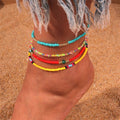 Bohemian Handmade Colorful Beads Anklets - EveryWares