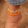 Bohemian Handmade Colorful Beads Anklets - EveryWares