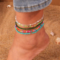 Bohemian Handmade Colorful Beads Anklets - EveryWares