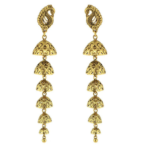 Boho Ethnic Drop Earrings for Women Antique Pendants Indian Afghan Tribal Earring Jewelry - EveryWares