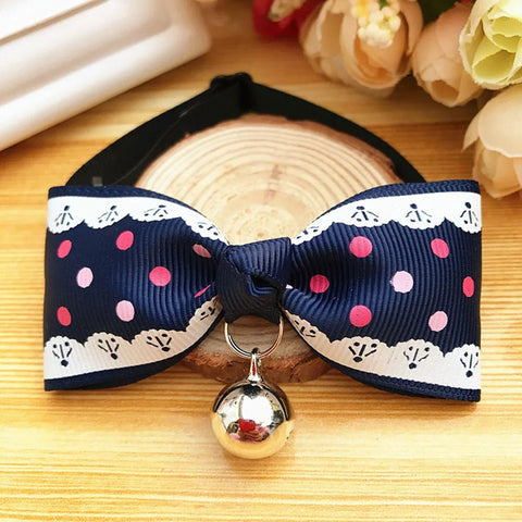 Bow Tie Adjustable to the Cat's Neck and with Bell - EveryWares