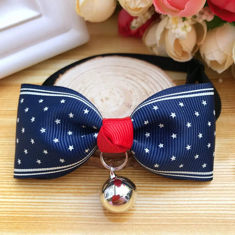 Bow Tie Adjustable to the Cat's Neck and with Bell - EveryWares